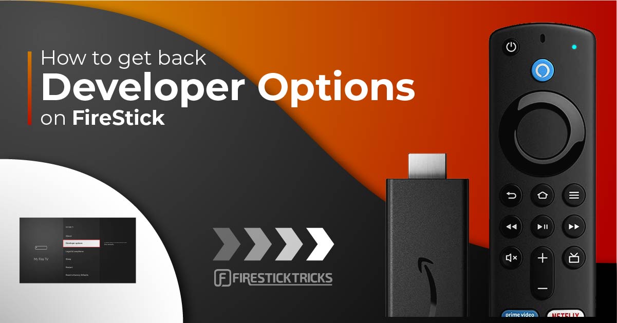 How to Get Back Developer Options on FireStick