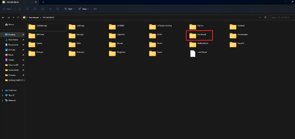 transfer any files