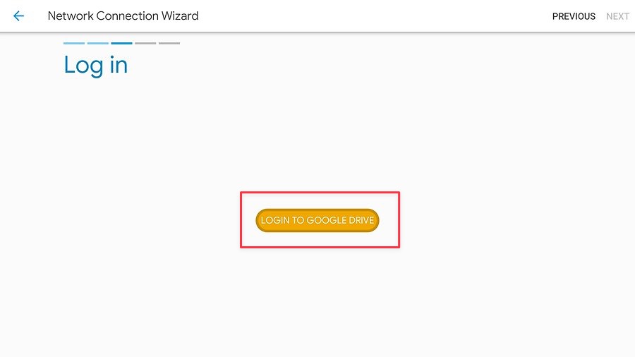 select log in to google drive