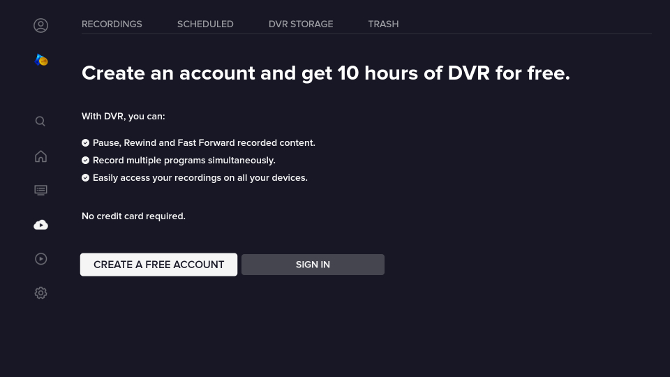 dvr options