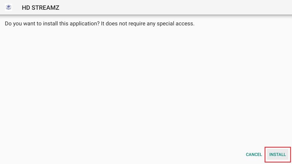 install hdstreamz