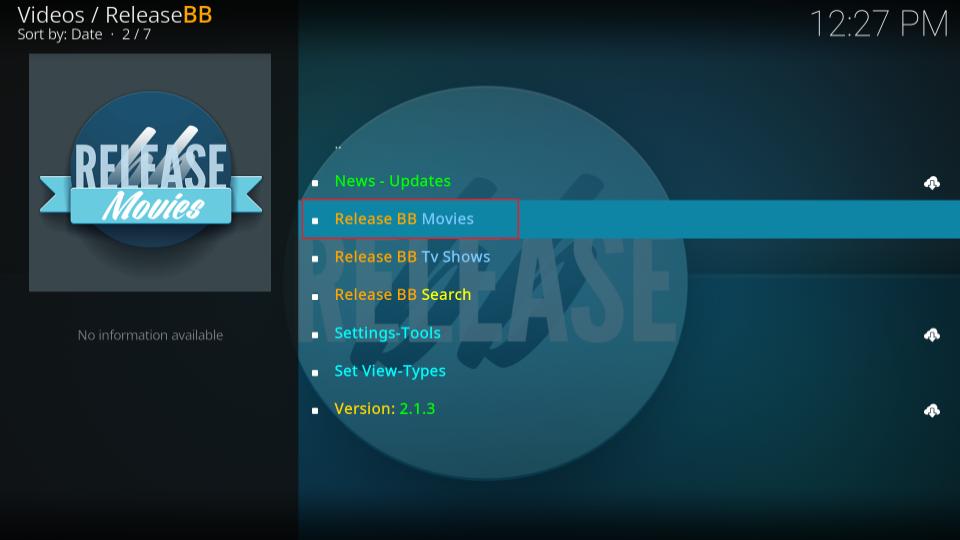 select release bb movies