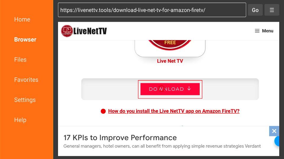 select download