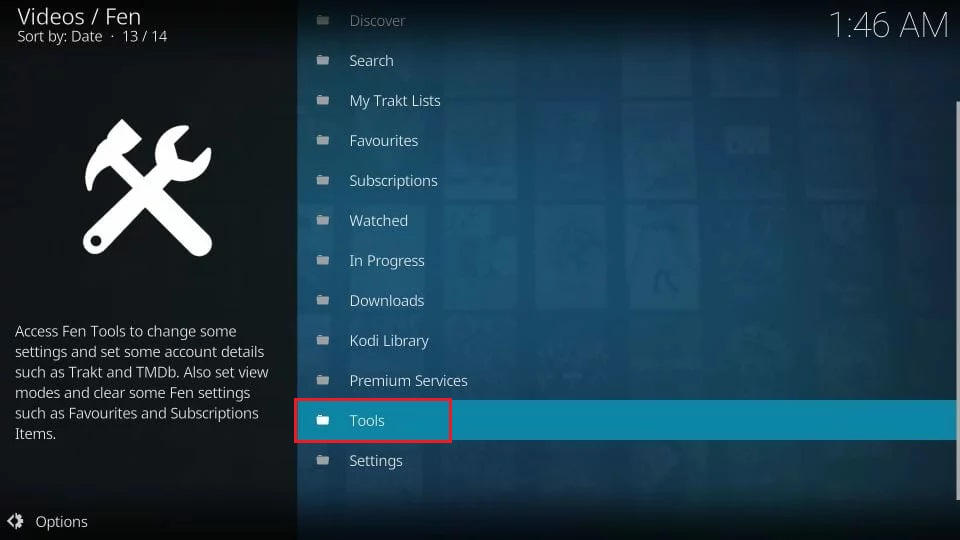 select tools