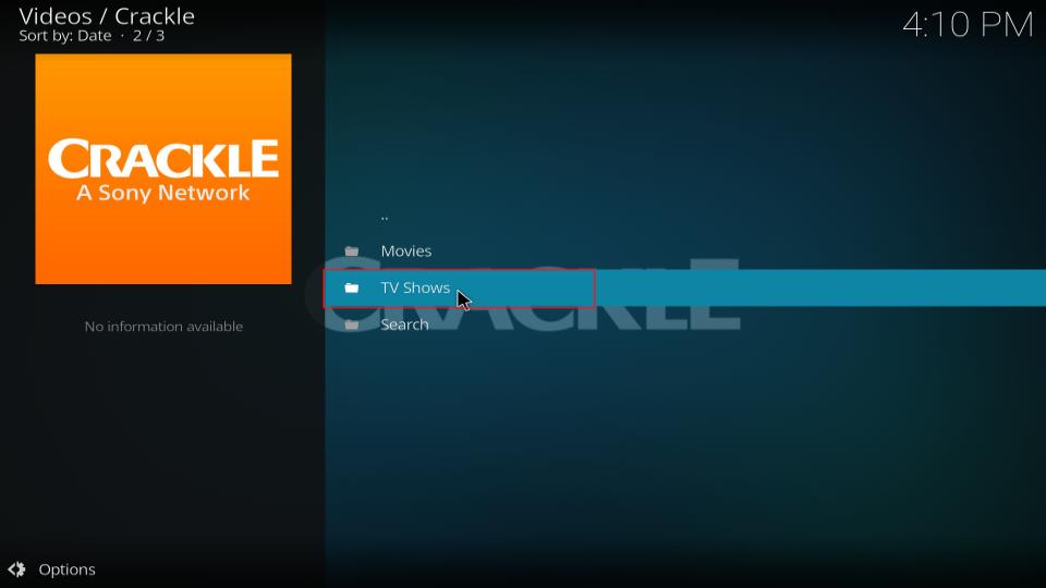 select tv shows