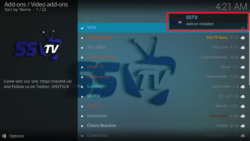 SSTV-Add-on-installed