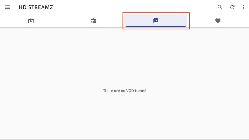 hdstreamz app vod
