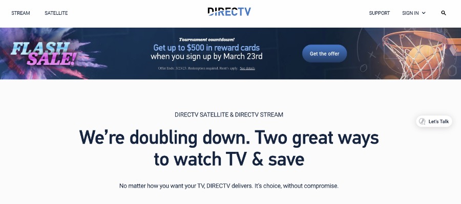 direct tv stream