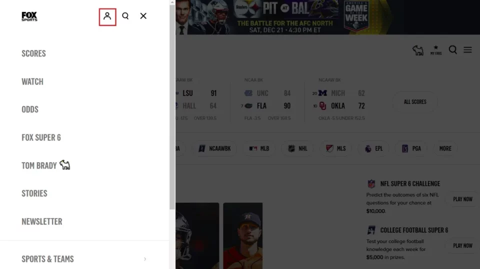 select account icon