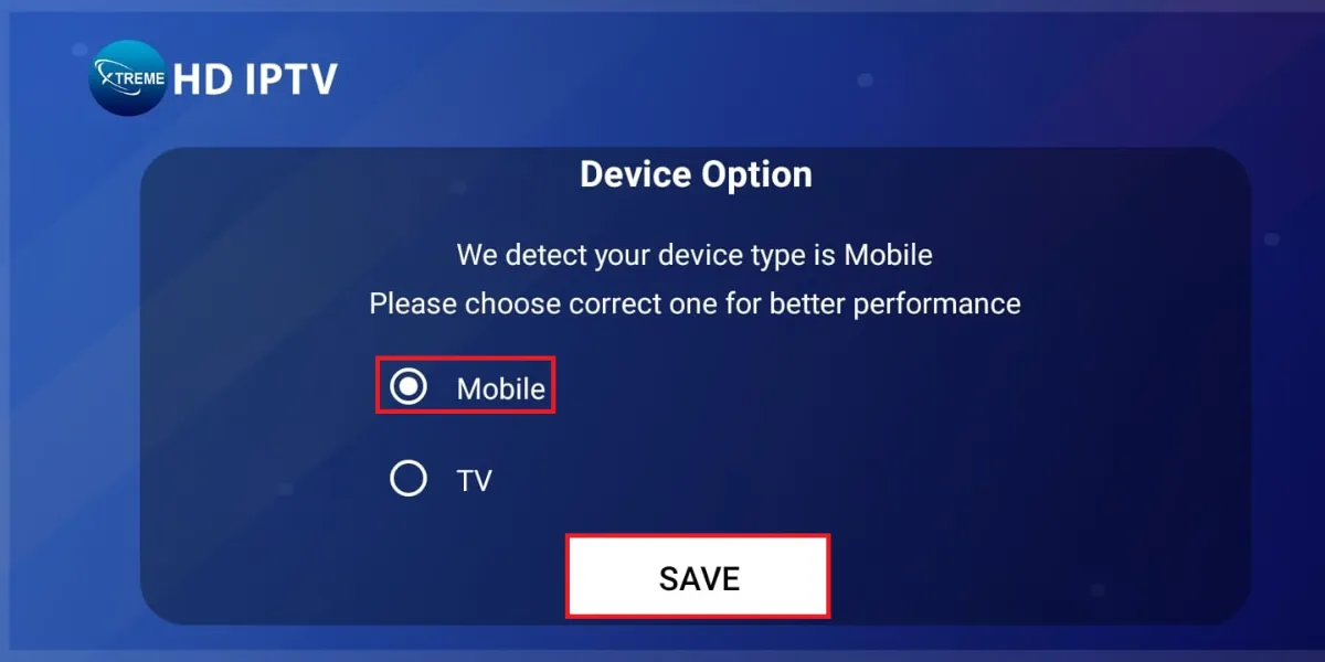 click on save button