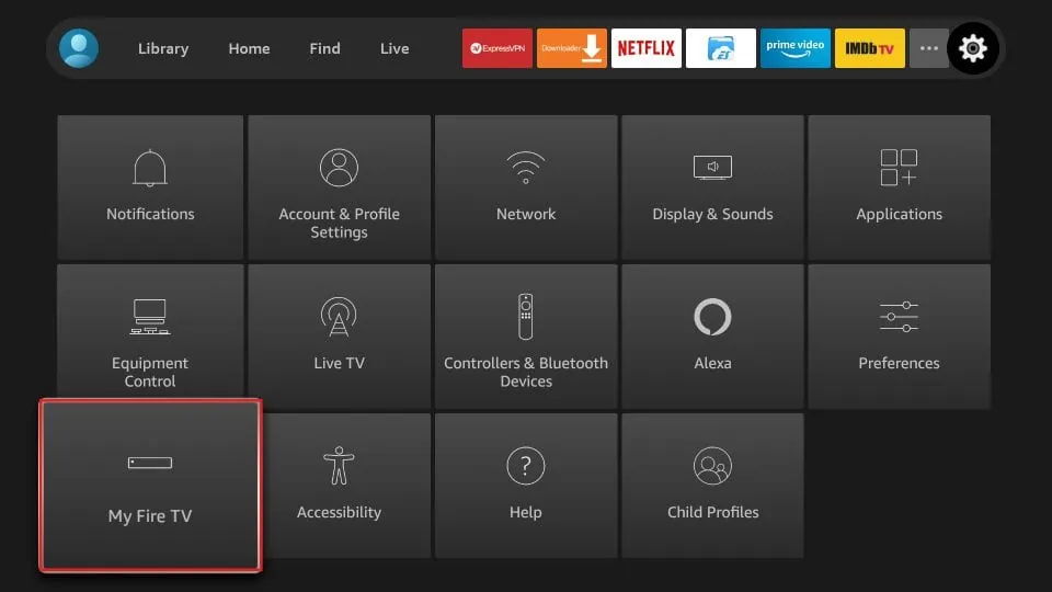 my fire tv