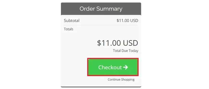 select checkout