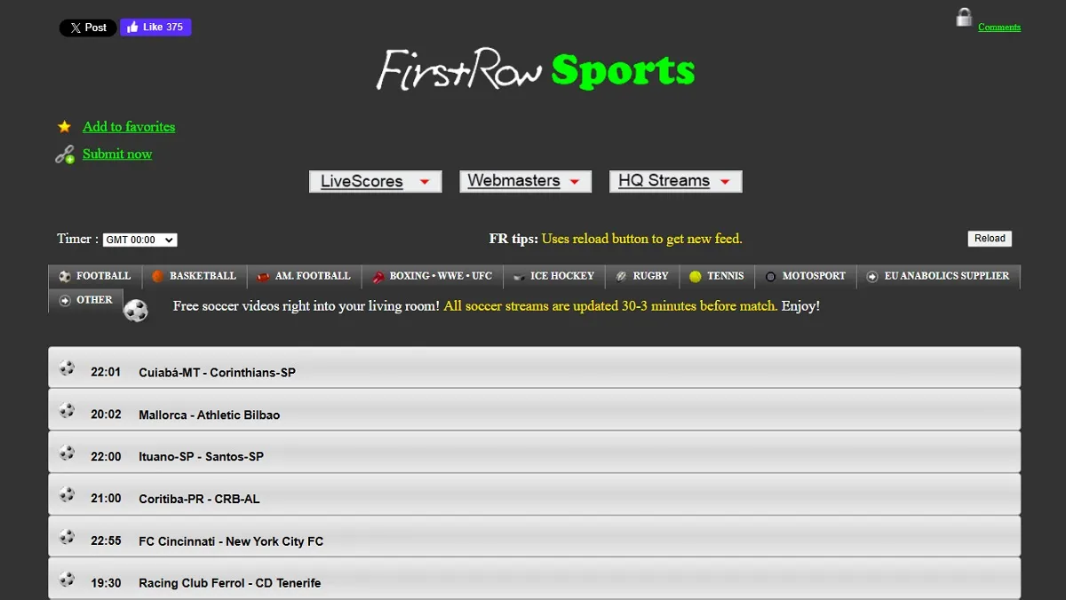 firstrow sports