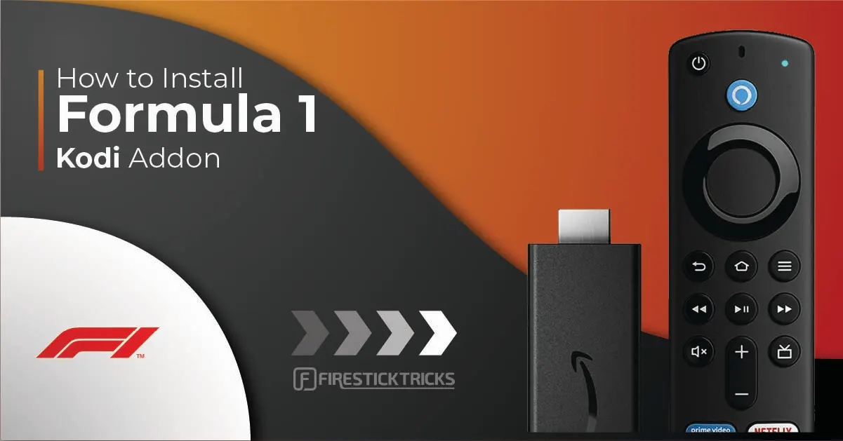 How to Install Formula 1 Kodi Addon