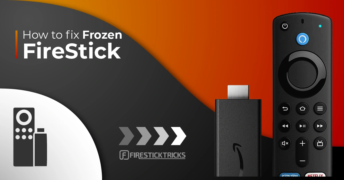 how to fix Frozen Firestick