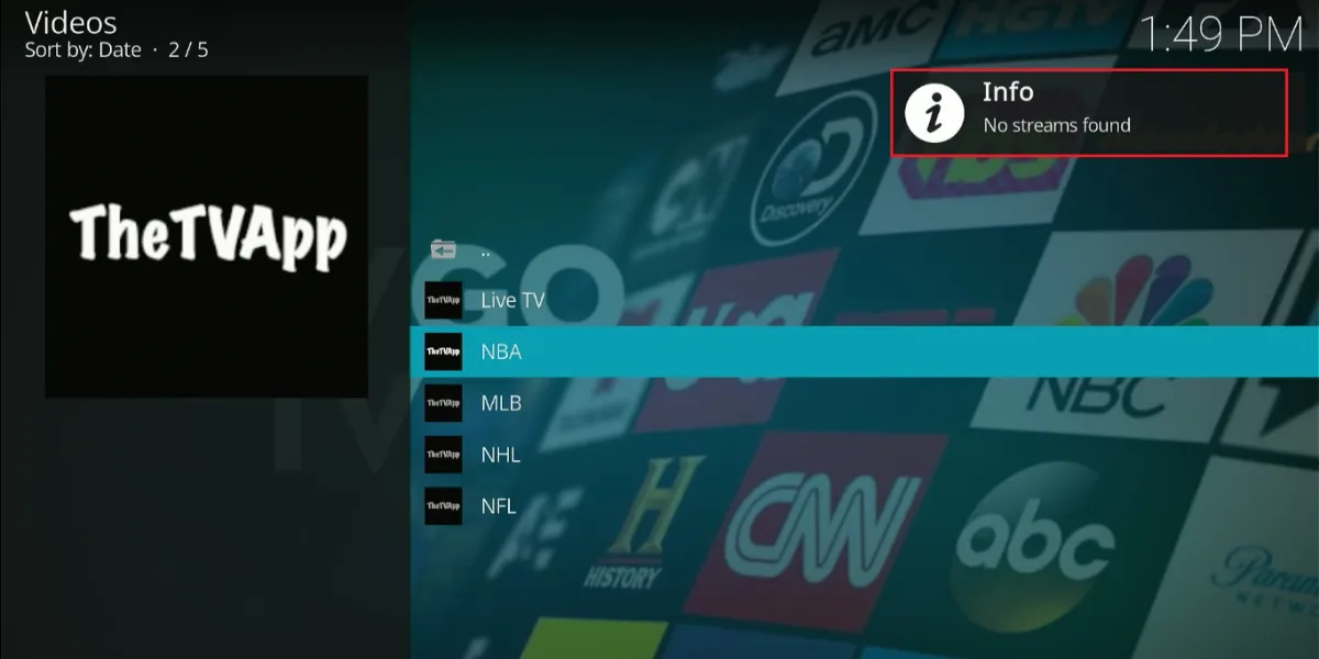 kodi tv app
