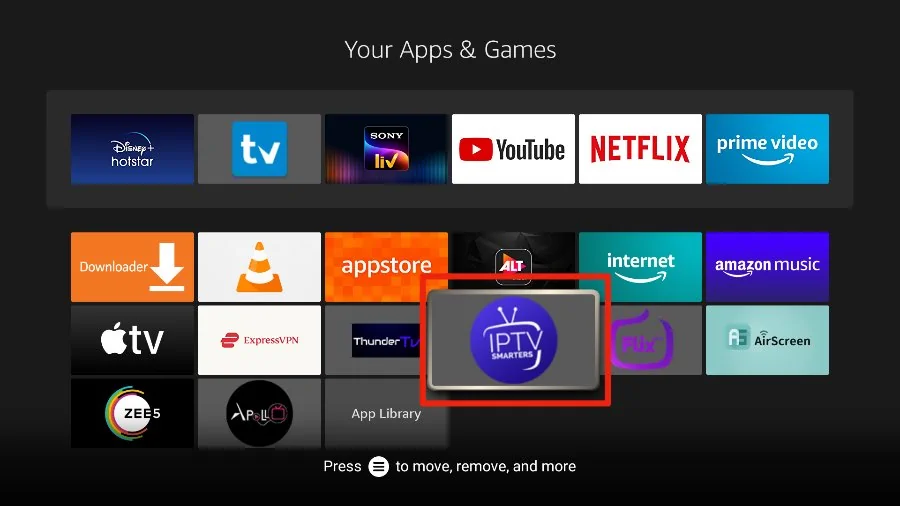 click on the iptv smarters