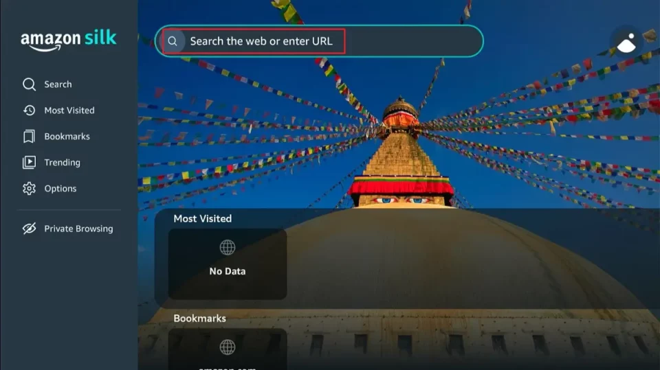 select url bar
