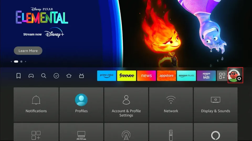 firestick settings