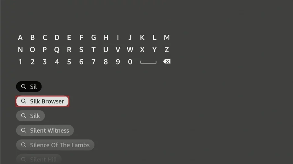 type silk browser