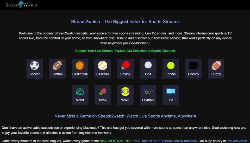 stream2watch