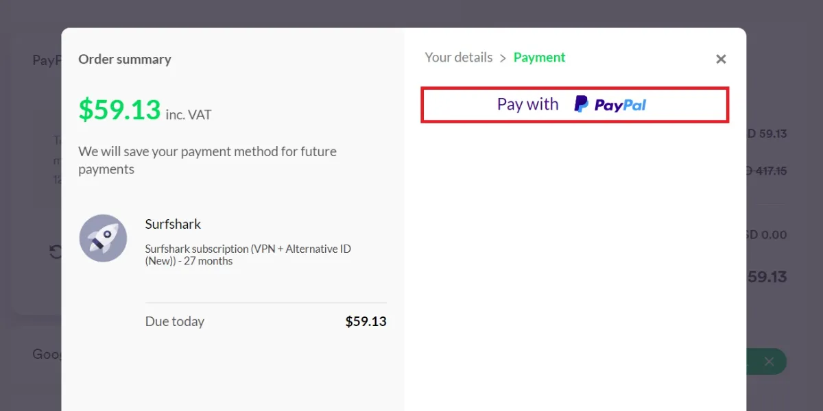 pay with paypal