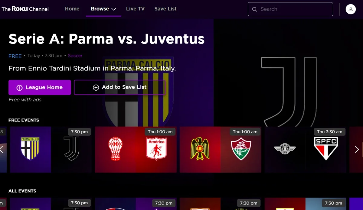 the roku channel