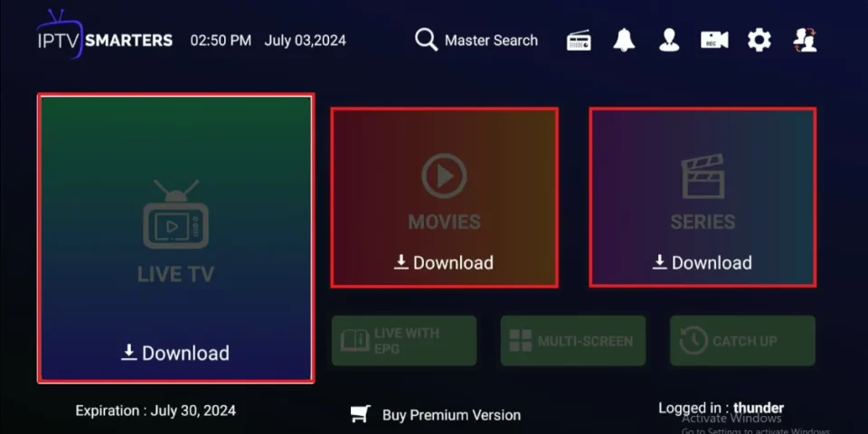 thunder tv iptv review for FireStick